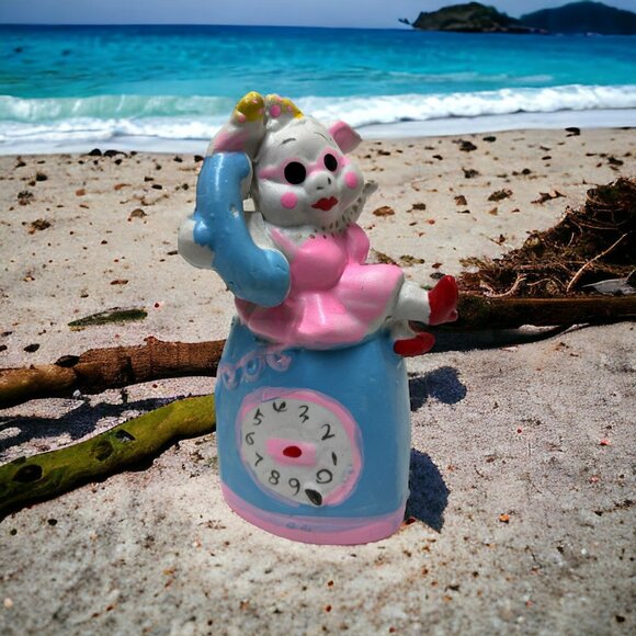 Phonemate Piggy Faux Timer, Bell with Box - Picture 4 of 10